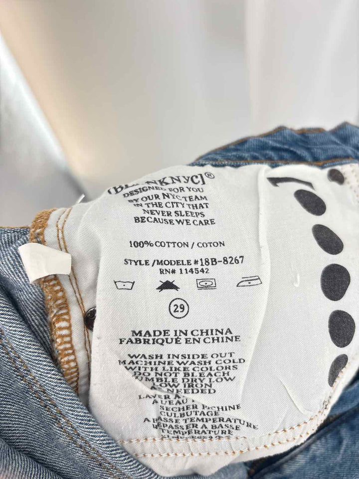 Size 29 BLANK NYC Denim Shorts