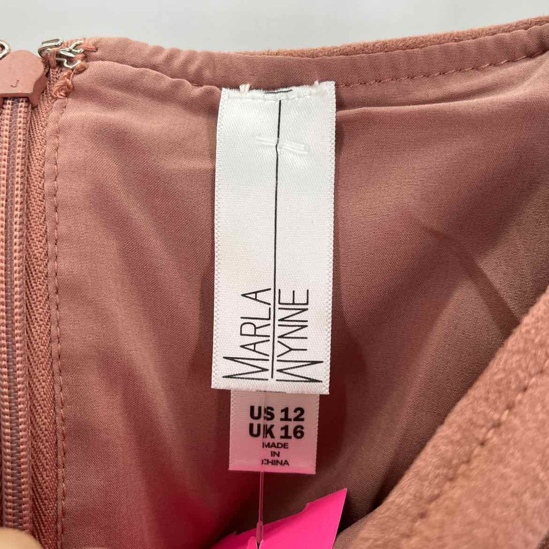 Size 12 MARLA WYNNE Pink Skirt