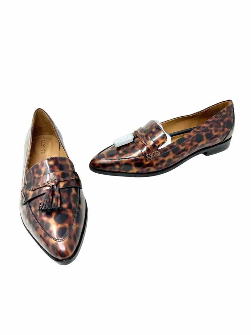 Shoe Size 9 Talbots Tan PATENT Loafers