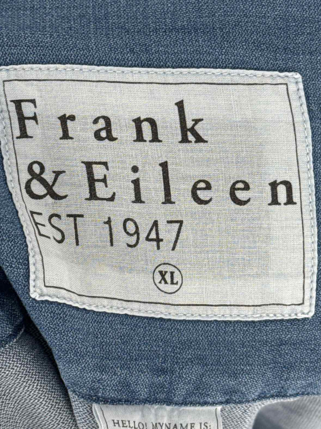 Size XL FRANK & EILEEN Denim Dress