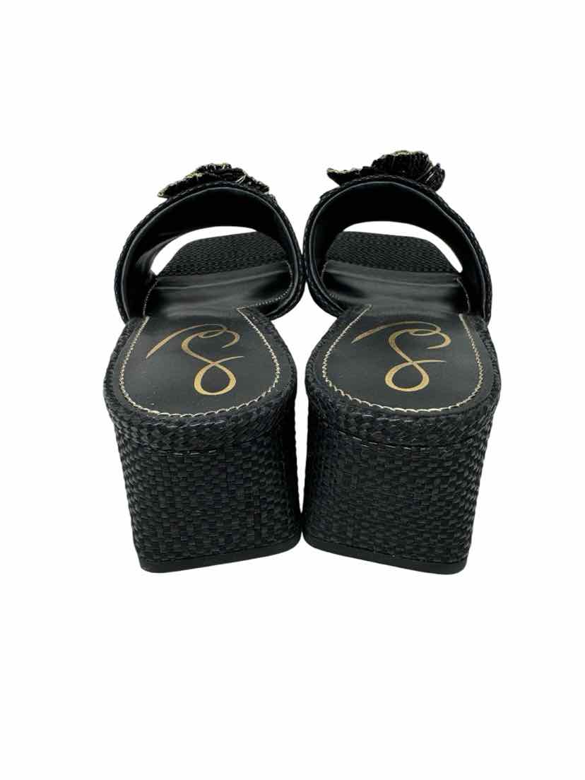 Shoe Size 8 Sam Edeleman Black Sandals