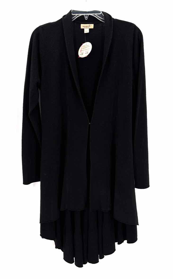 Size L Black Knit Cardigan