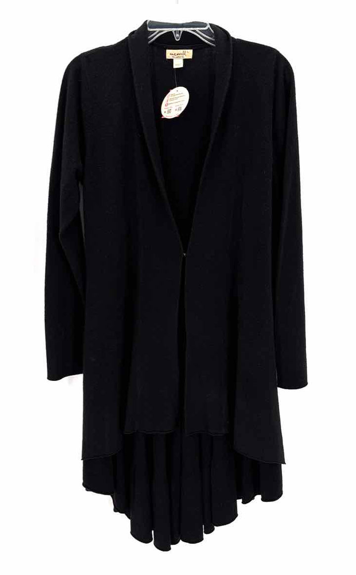 Size L Black Knit Cardigan