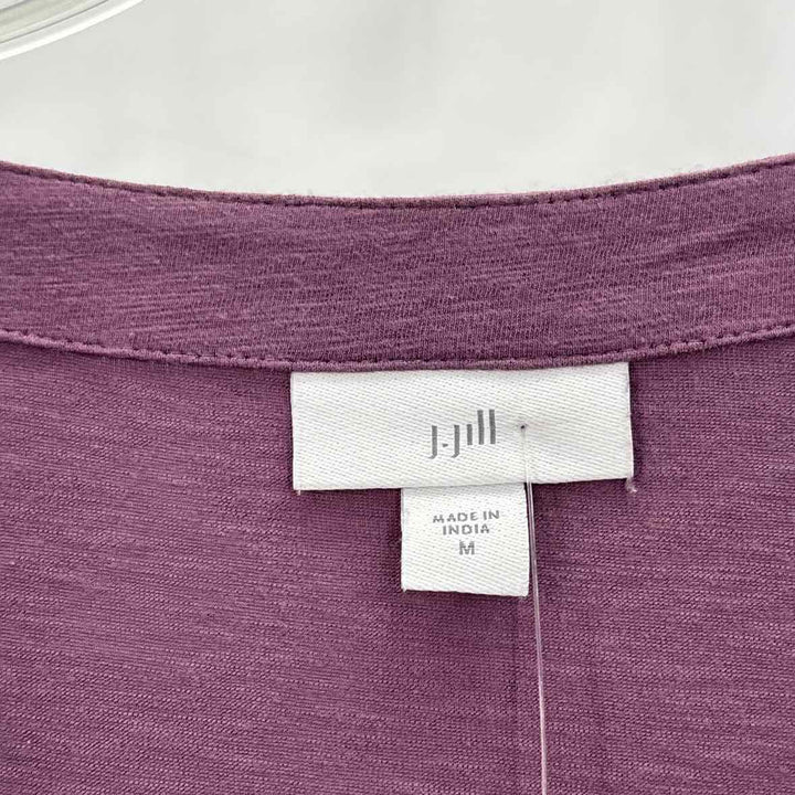 Size M J JILL Purple Shirt