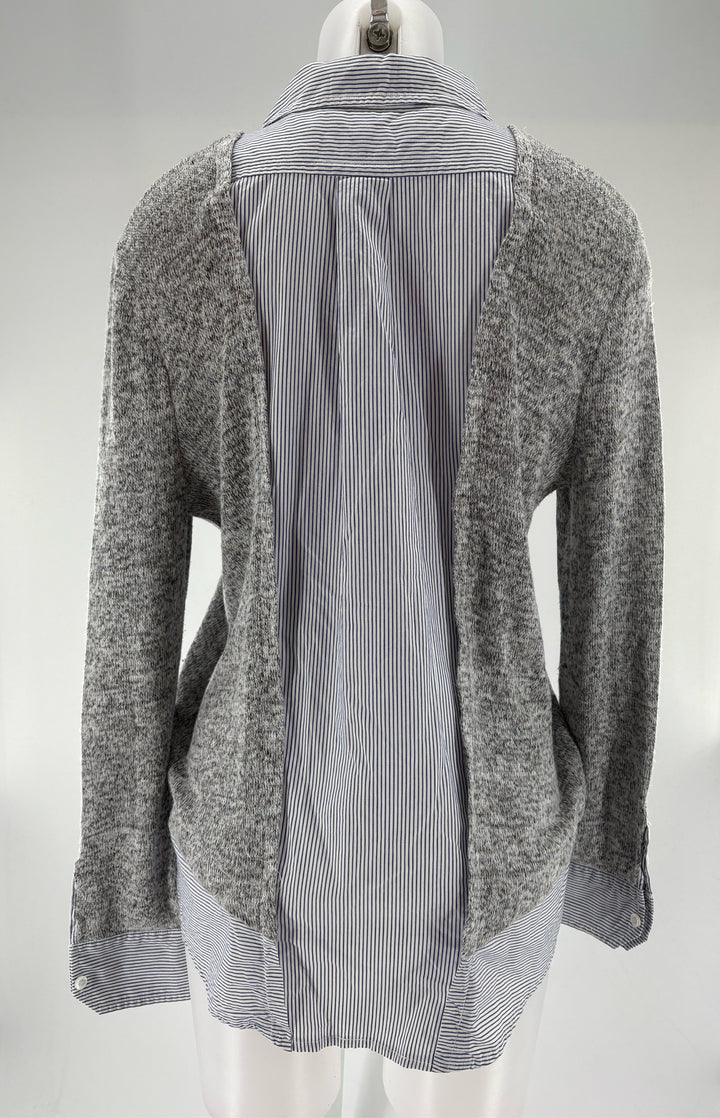 Size S Blue Print Shirt