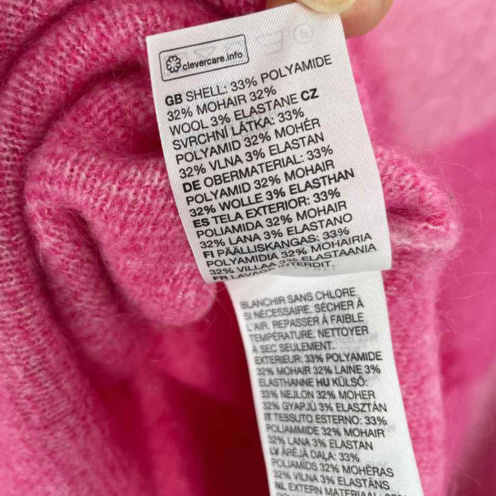 Size L LOS ANGELES ATELIER Pink Sweater