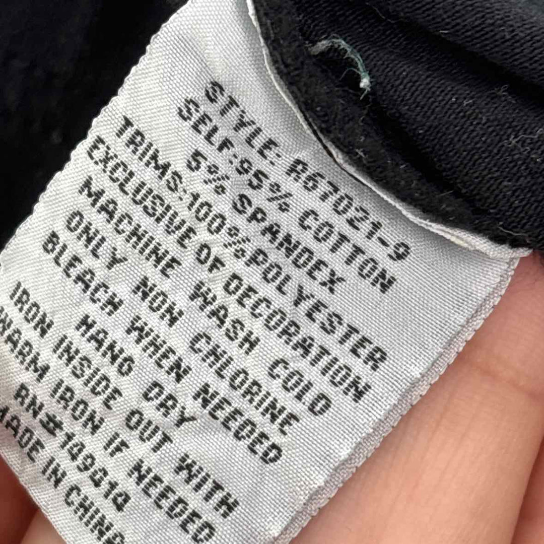 Size M Johnny Was Black Pants