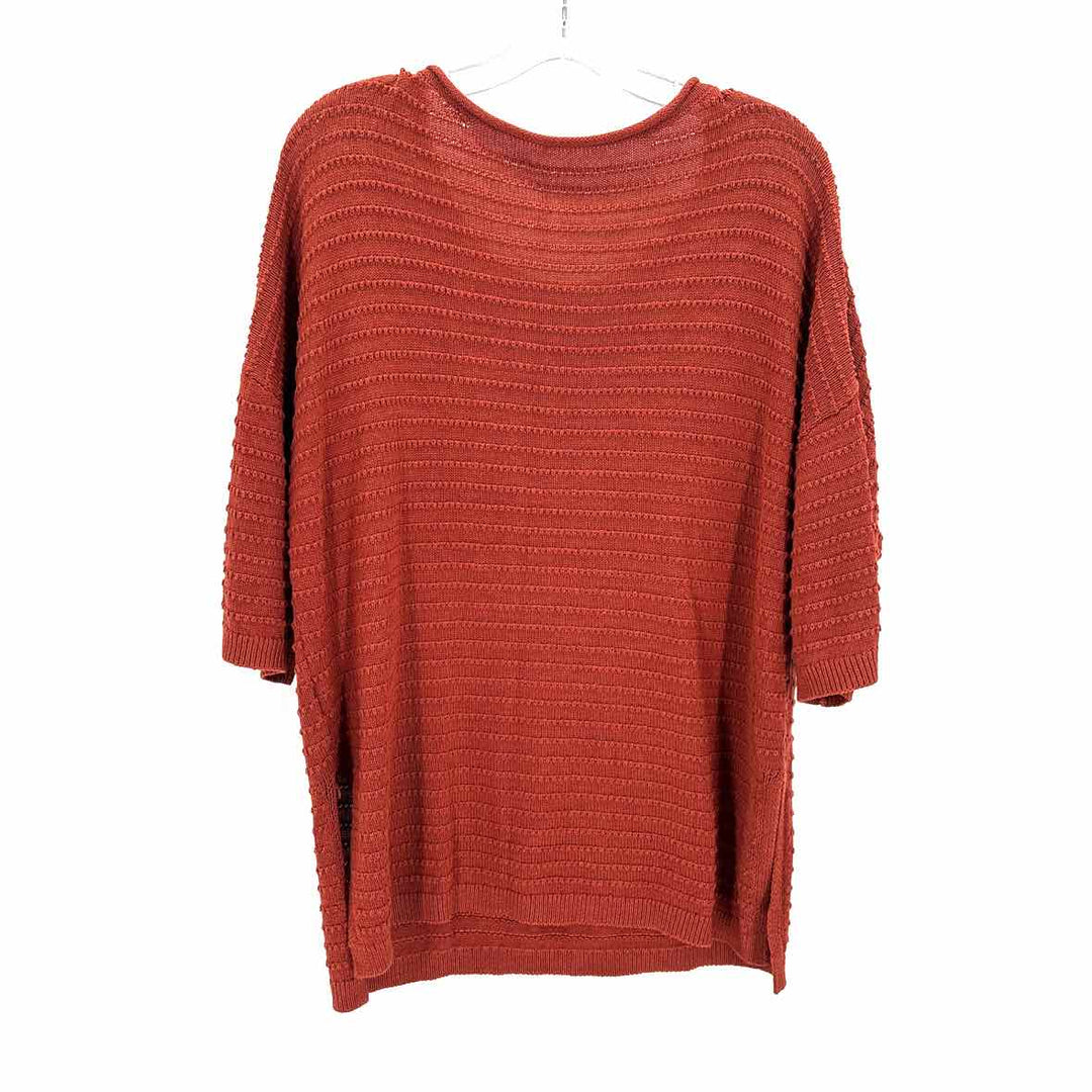 Size XL Rust Knit Sweater