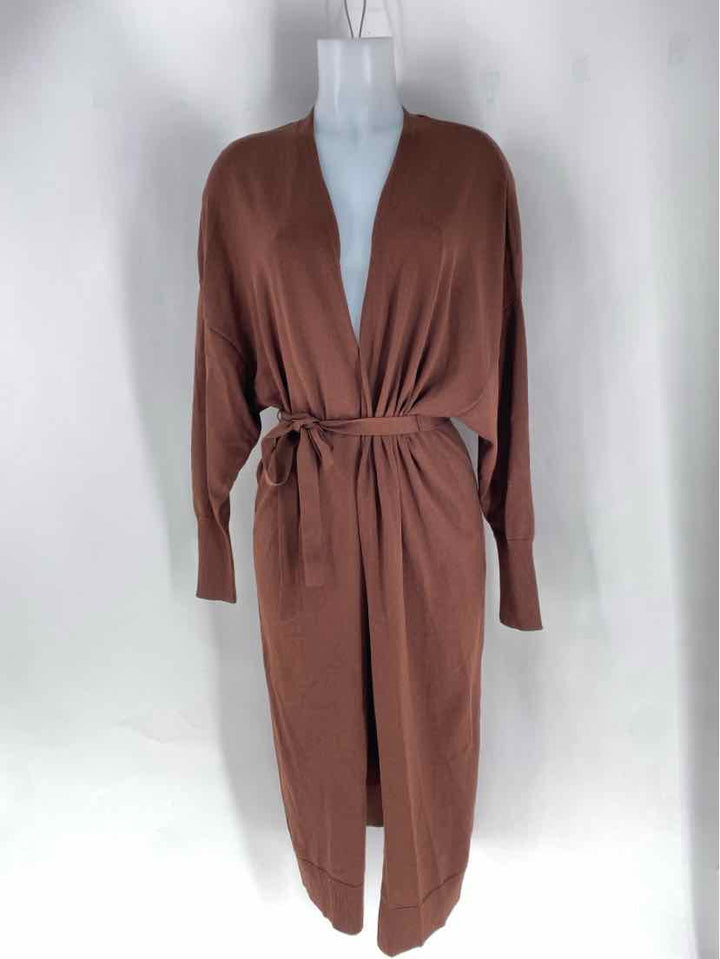 Size M EXPRESS Brown Cardigan