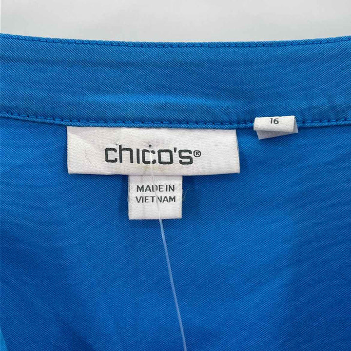 Size 16 Chico's Blue Dress