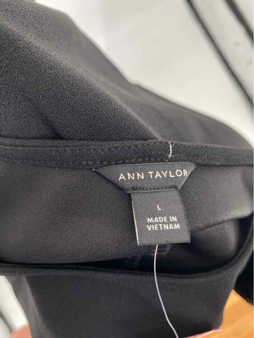 Size L Ann Taylor Black Shirt