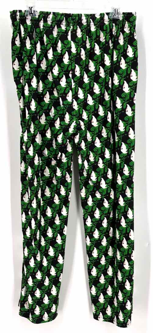 Size L Green Print Pajamas