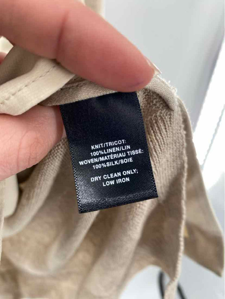 Size XL LAFAYETTE Gold Cardigan