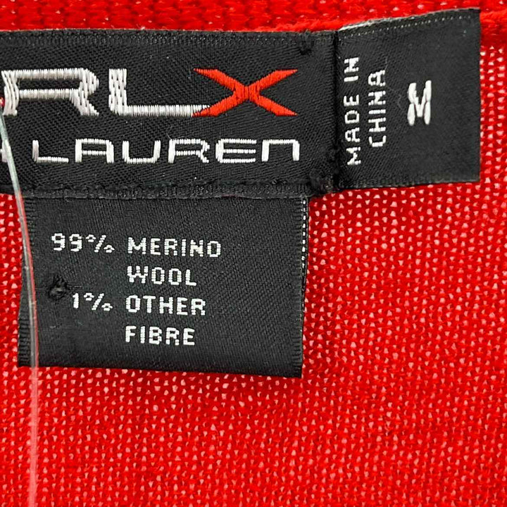 Size M RALPH LAUREN Red Sweater