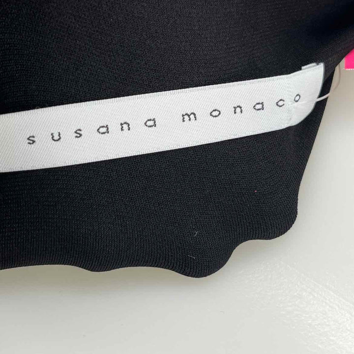 Size M Susana Monaco Black Dress