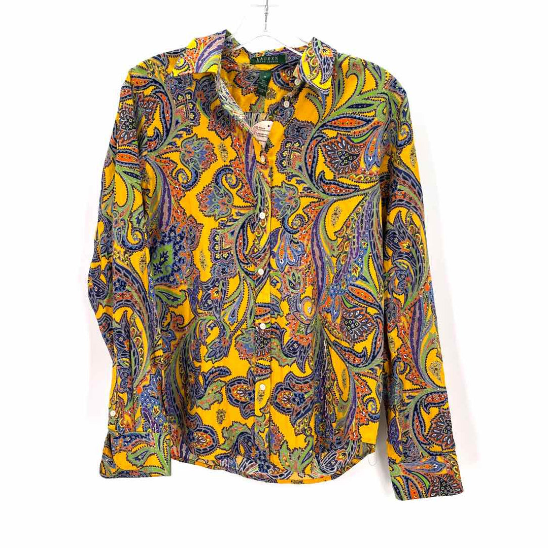 Size M RALPH LAUREN Yellow Shirt