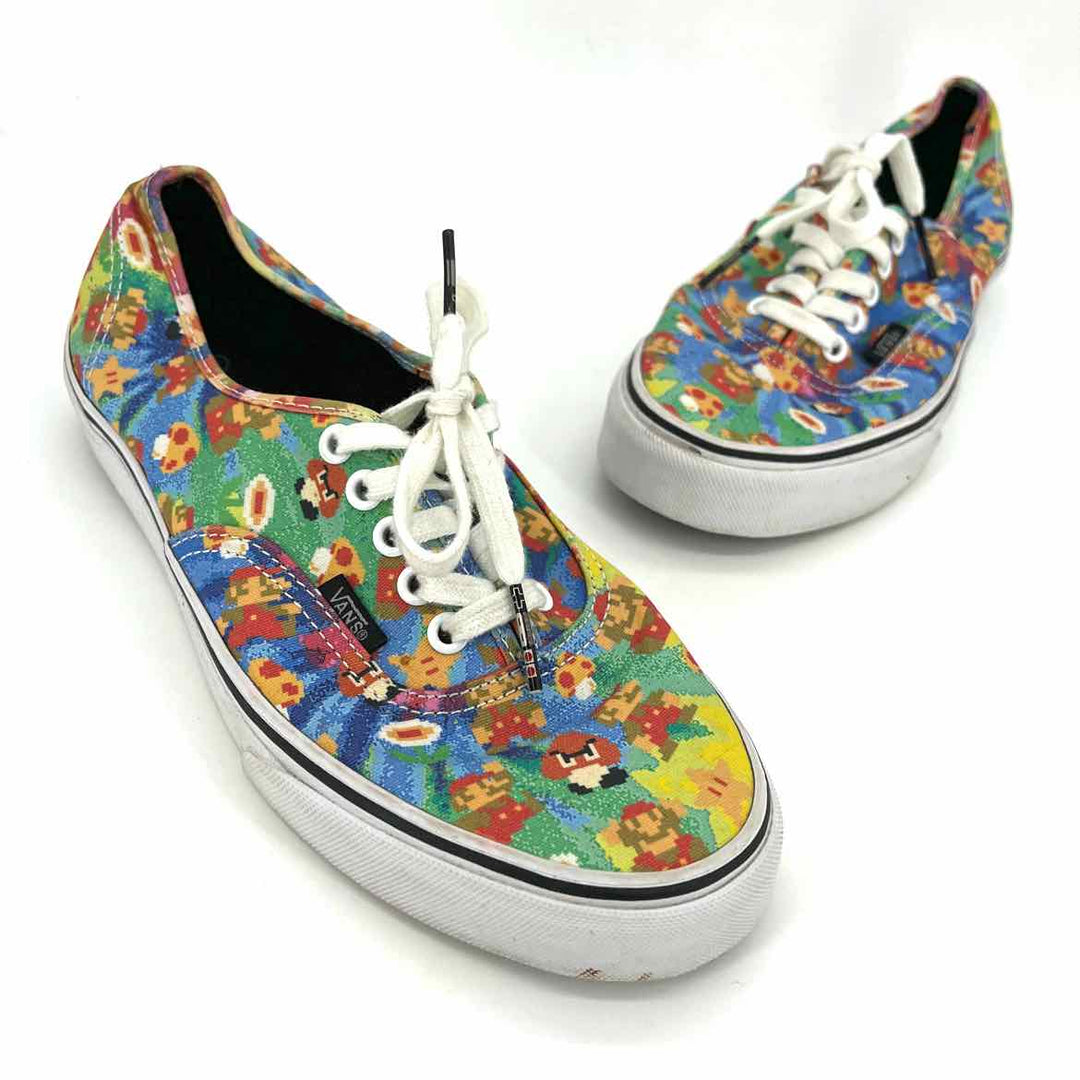 Shoe Size 8.5 Vans Multi-Color Sneakers