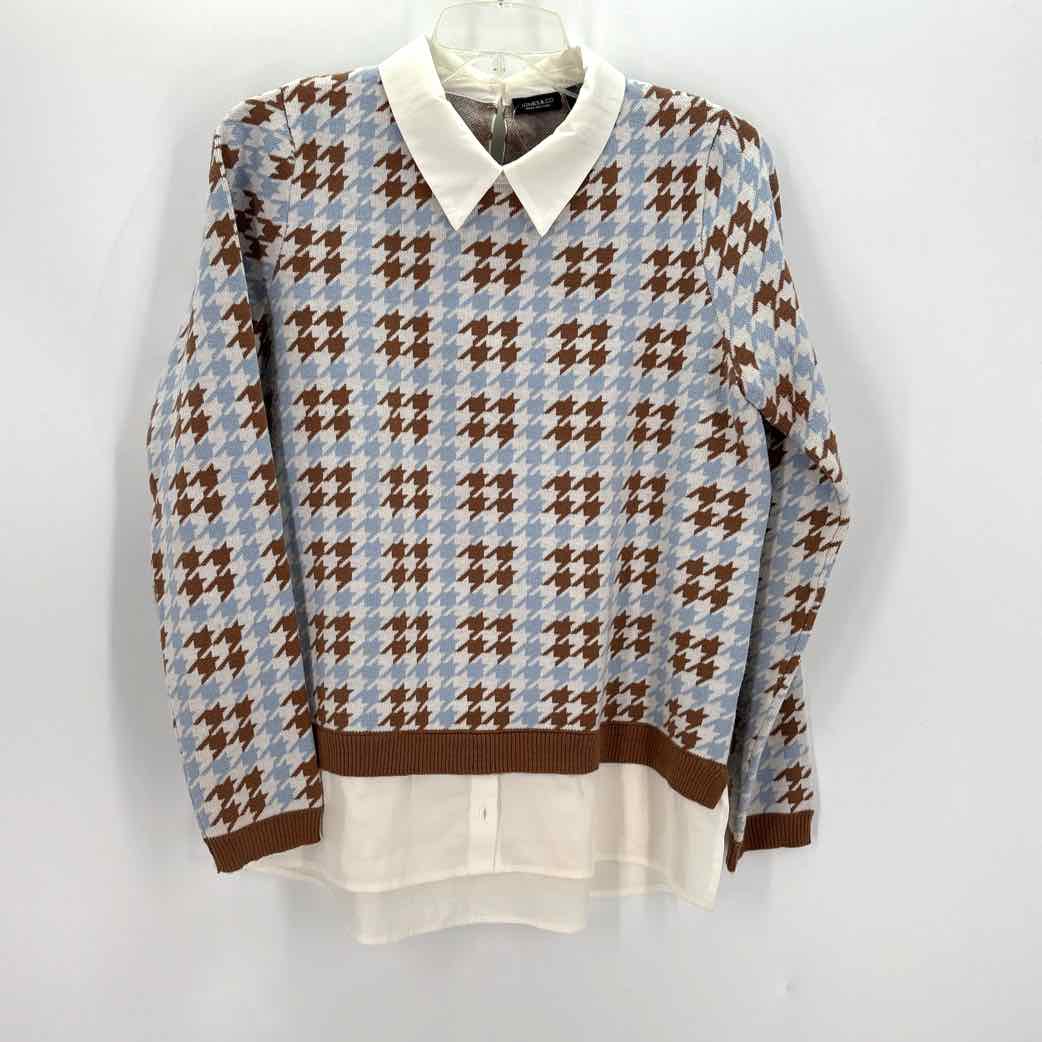 Size M Jones New York Light Blue Sweater