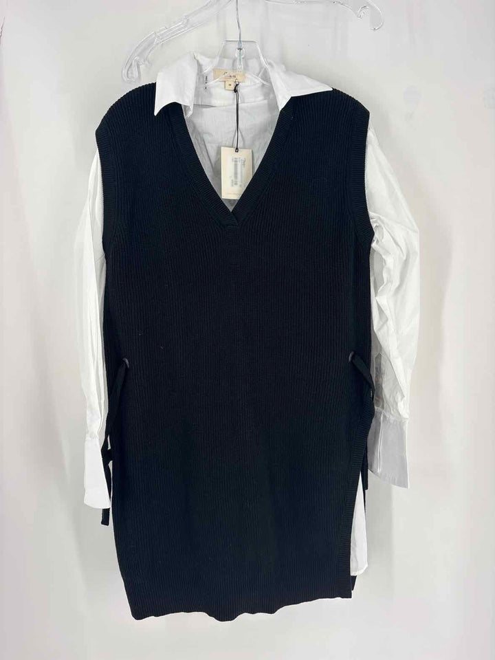Size M ELAN Black Dress