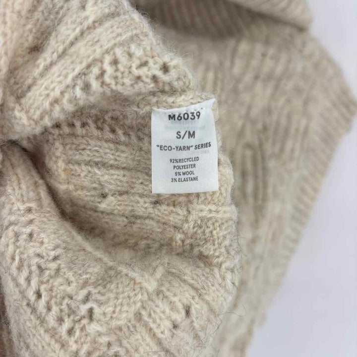 Size S/M KERISMA Tan Knit Sweater