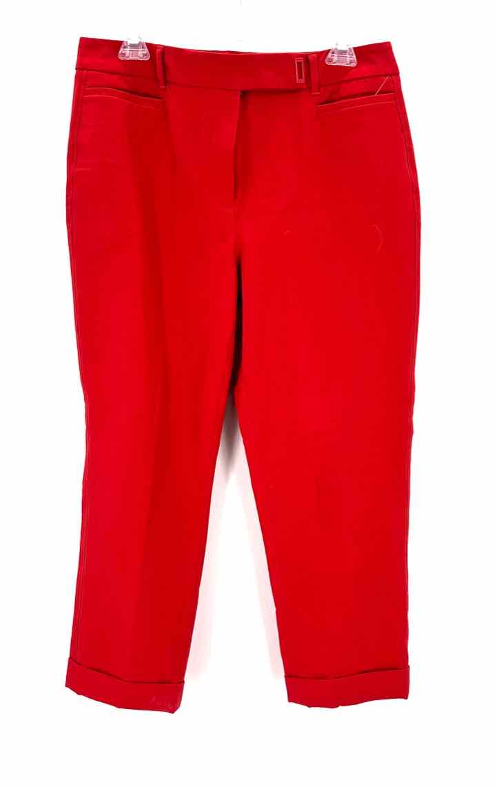 Size 10 White House Black Market Red Pants