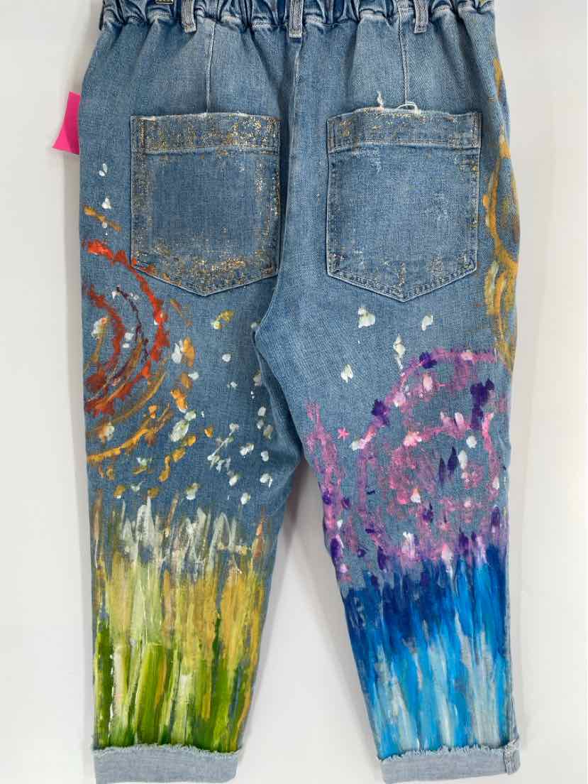 Size XS FREE PEOPLE Denim Capri