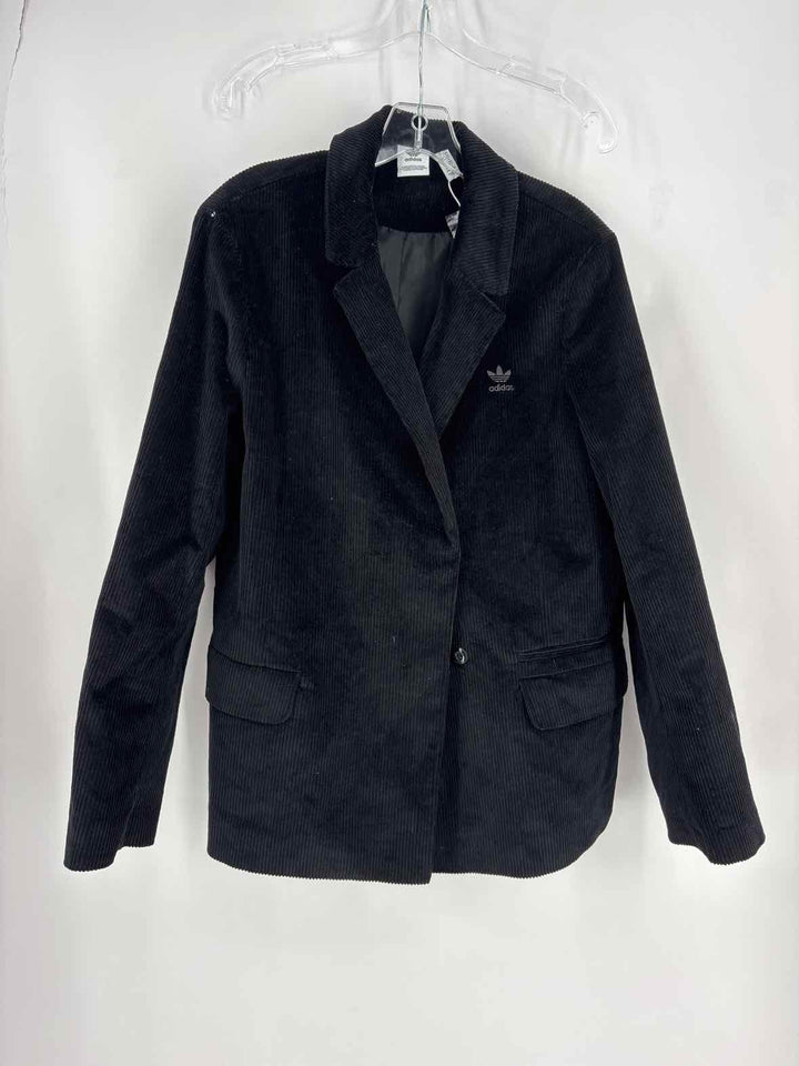 Size L Adidas Black Corduroy Jacket