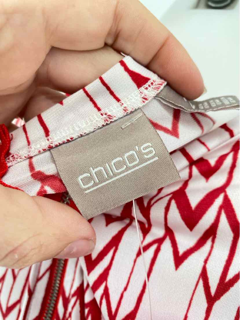 Size L Chico's White Shirt