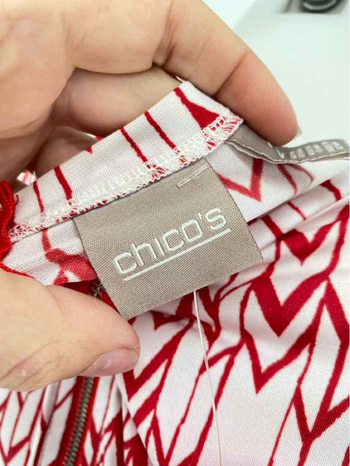 Size L Chico's White Shirt