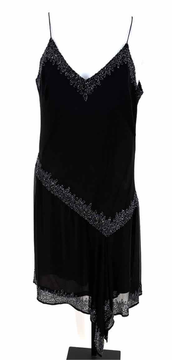 Size 16 LESLIE FAY Black Dress