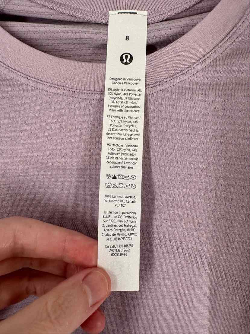 Size 6 Lululemon Lavender Pants