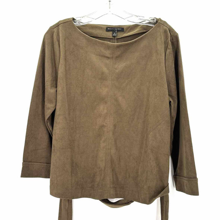 Size M Banana Republic Brown Shirt