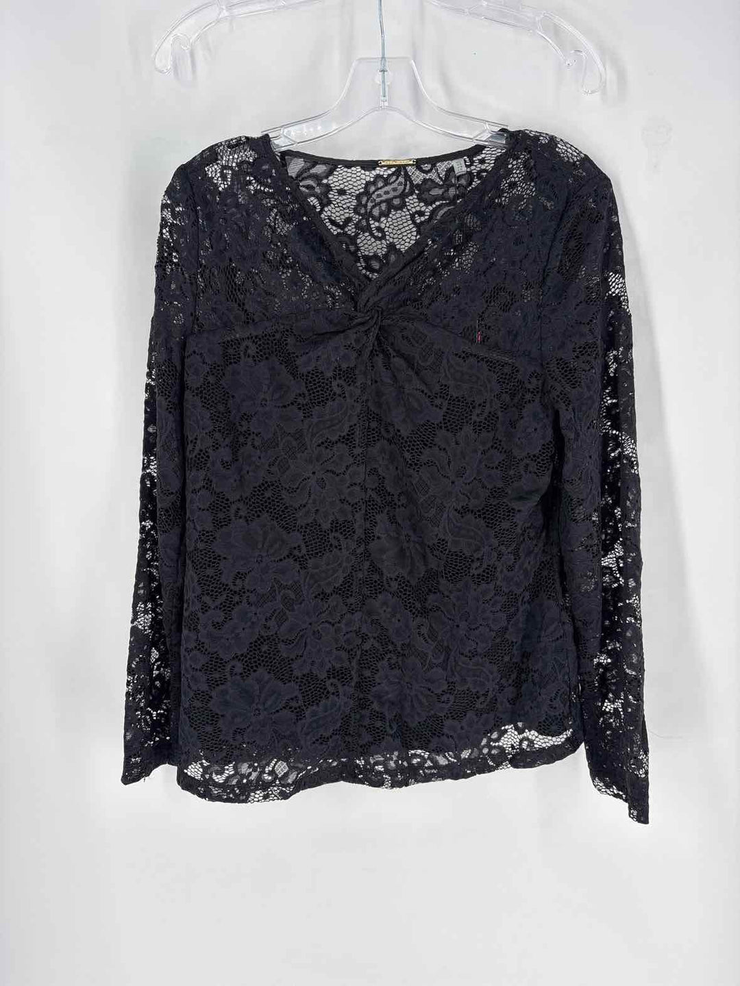 Size L ELIE TAHARI Black Shirt