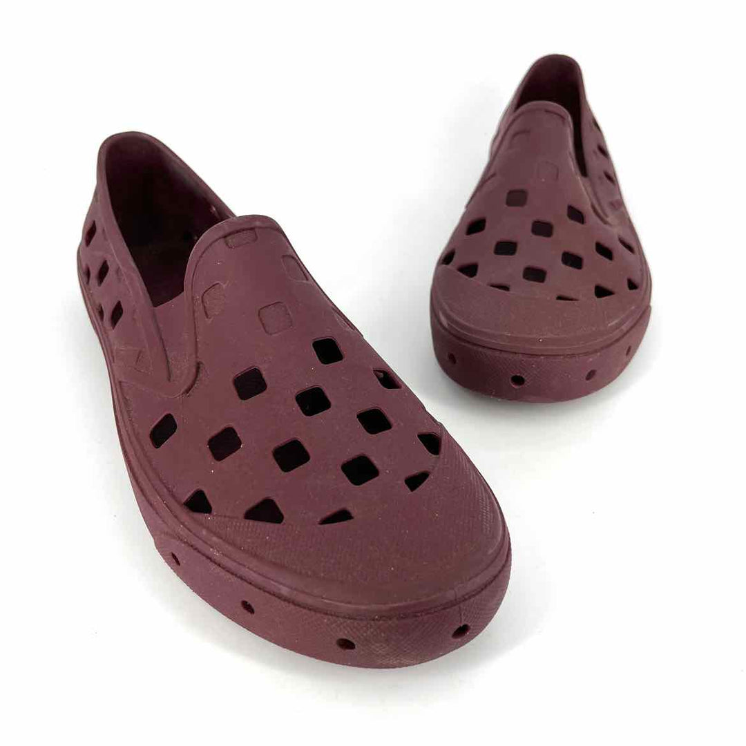Shoe Size 11 Vans Burgundy Clogs