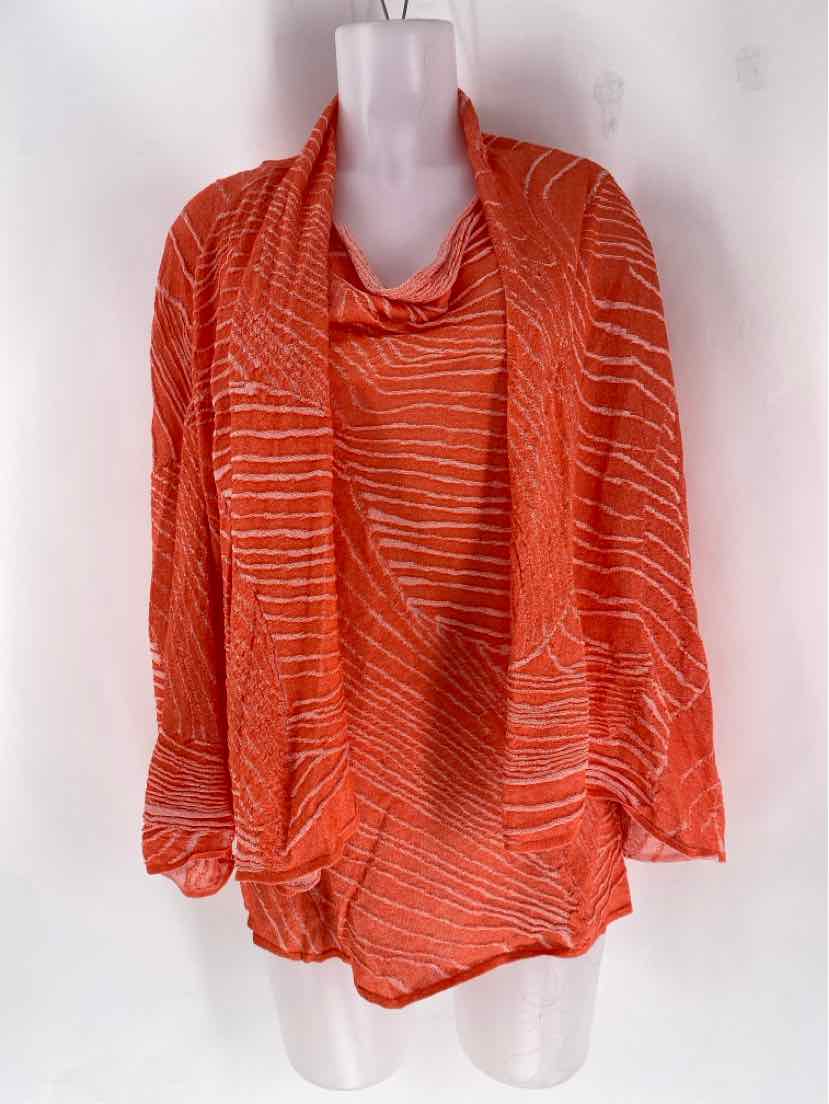 Size M/L LAFAYETTE Orange Cardigan