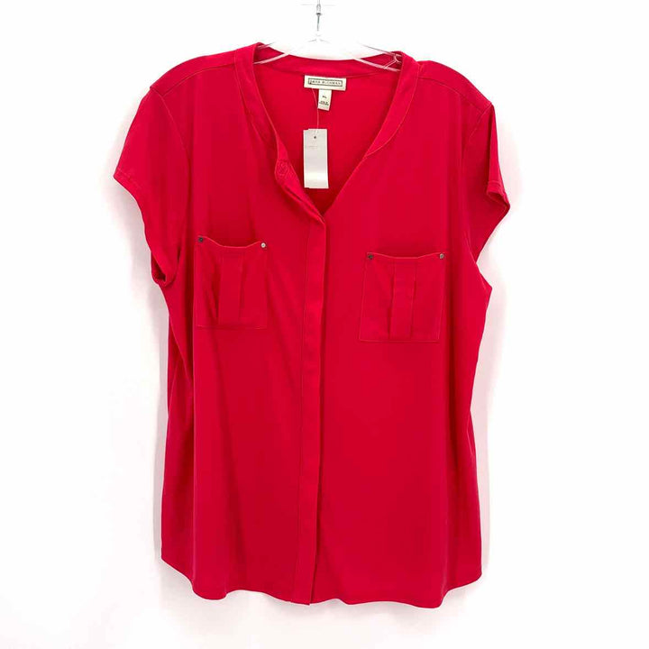 Size XL DANA BUCHMAN Coral Shirt