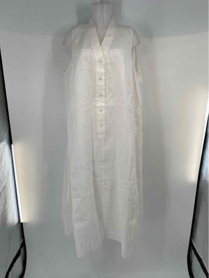 Size 16 MARINA RINALDI White Dress
