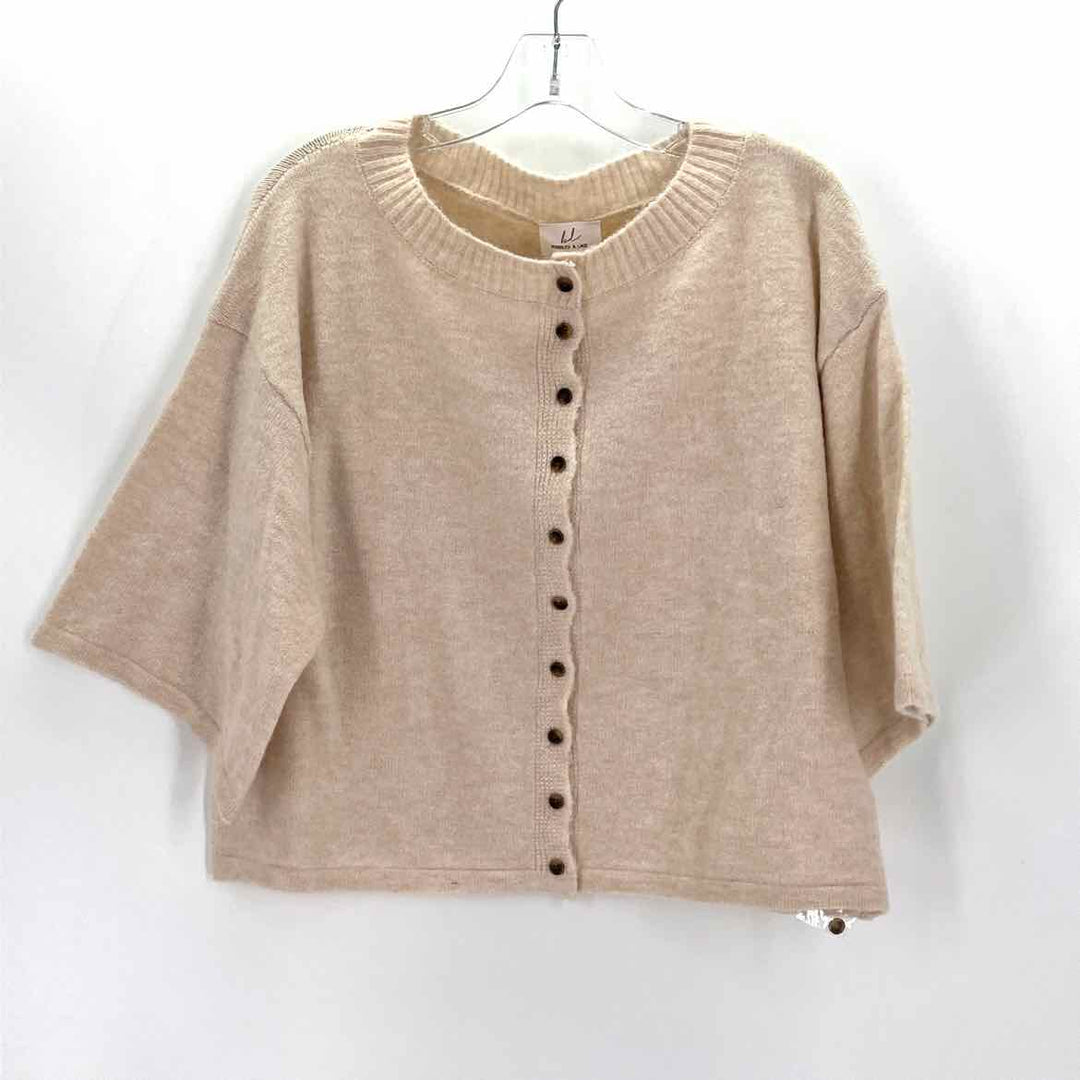 Size M Beige Cardigan