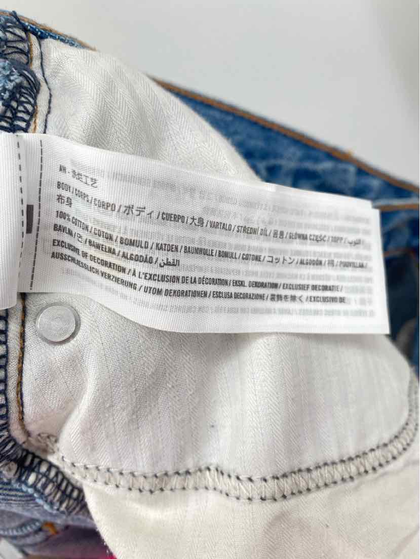 Size 8 Abercrombie Denim Shorts