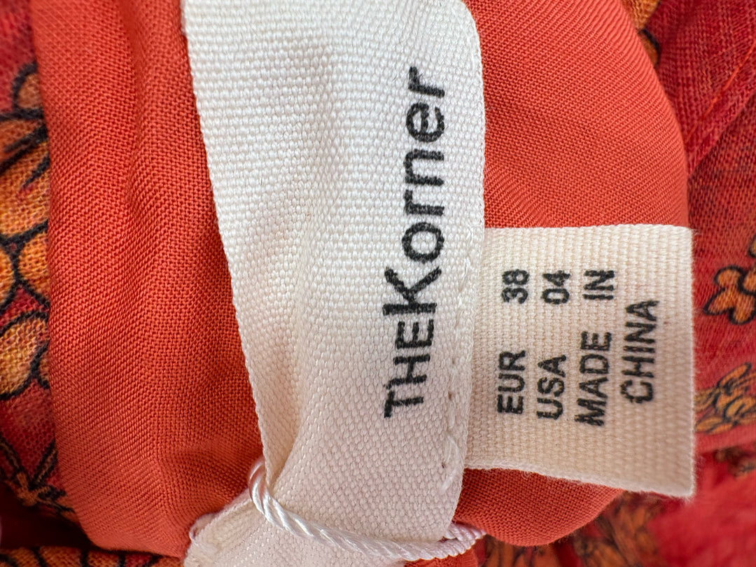 Size 4 Orange Dress