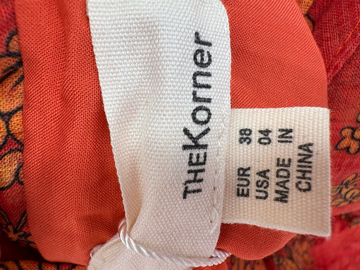 Size 4 Orange Dress