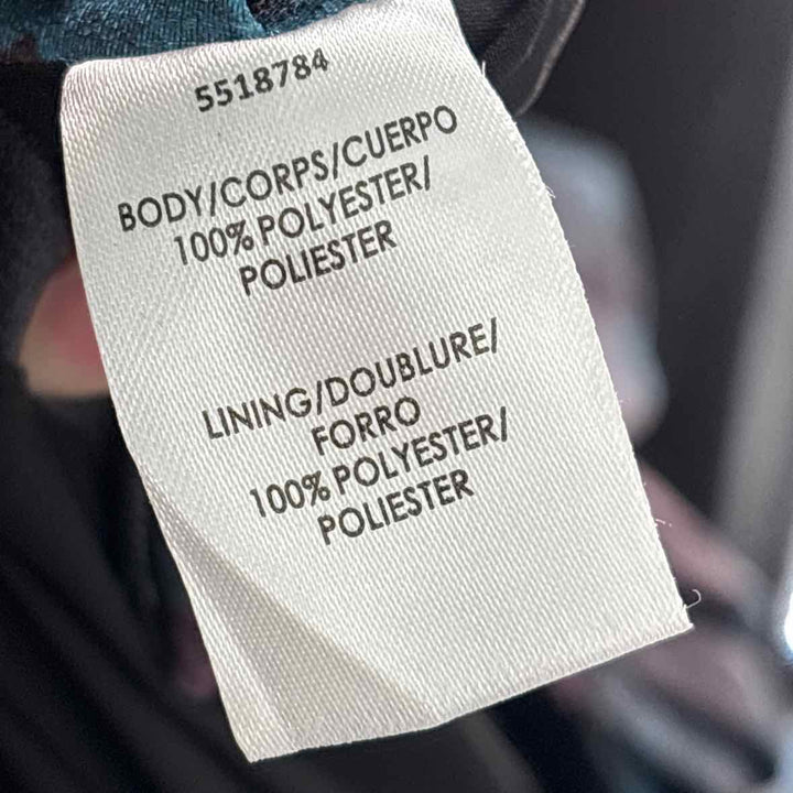 Size 14 KAY UNGER Multi-Color Dress