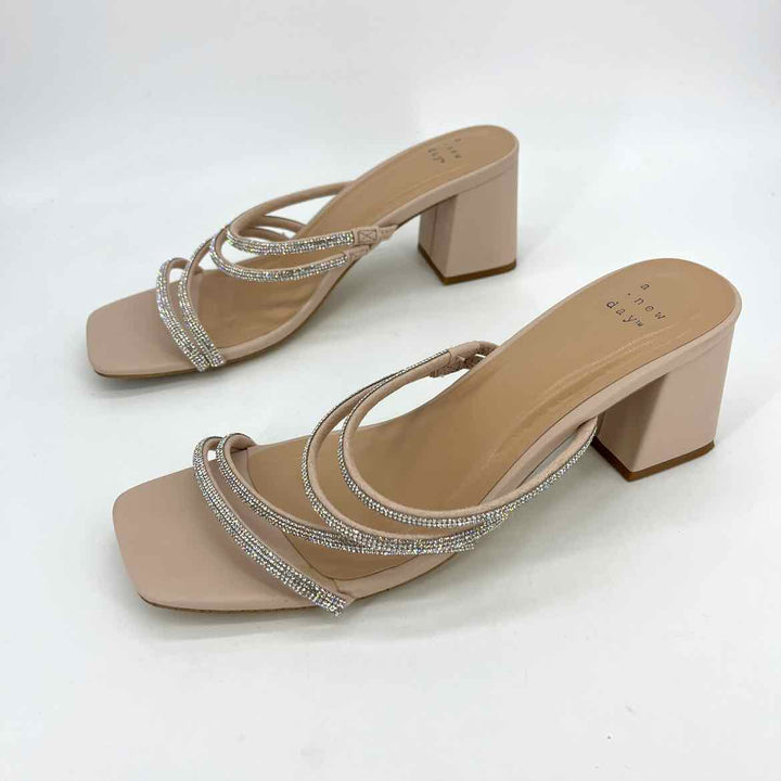 Shoe Size 9 A NEW DAY Nude Sandals