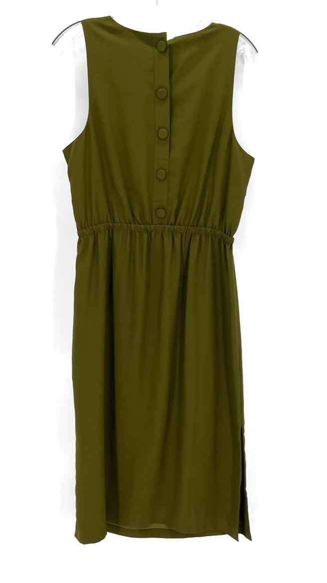 Size 10 J Crew Green Dress