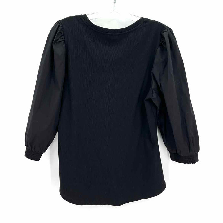 Size L Chico's Black Shirt