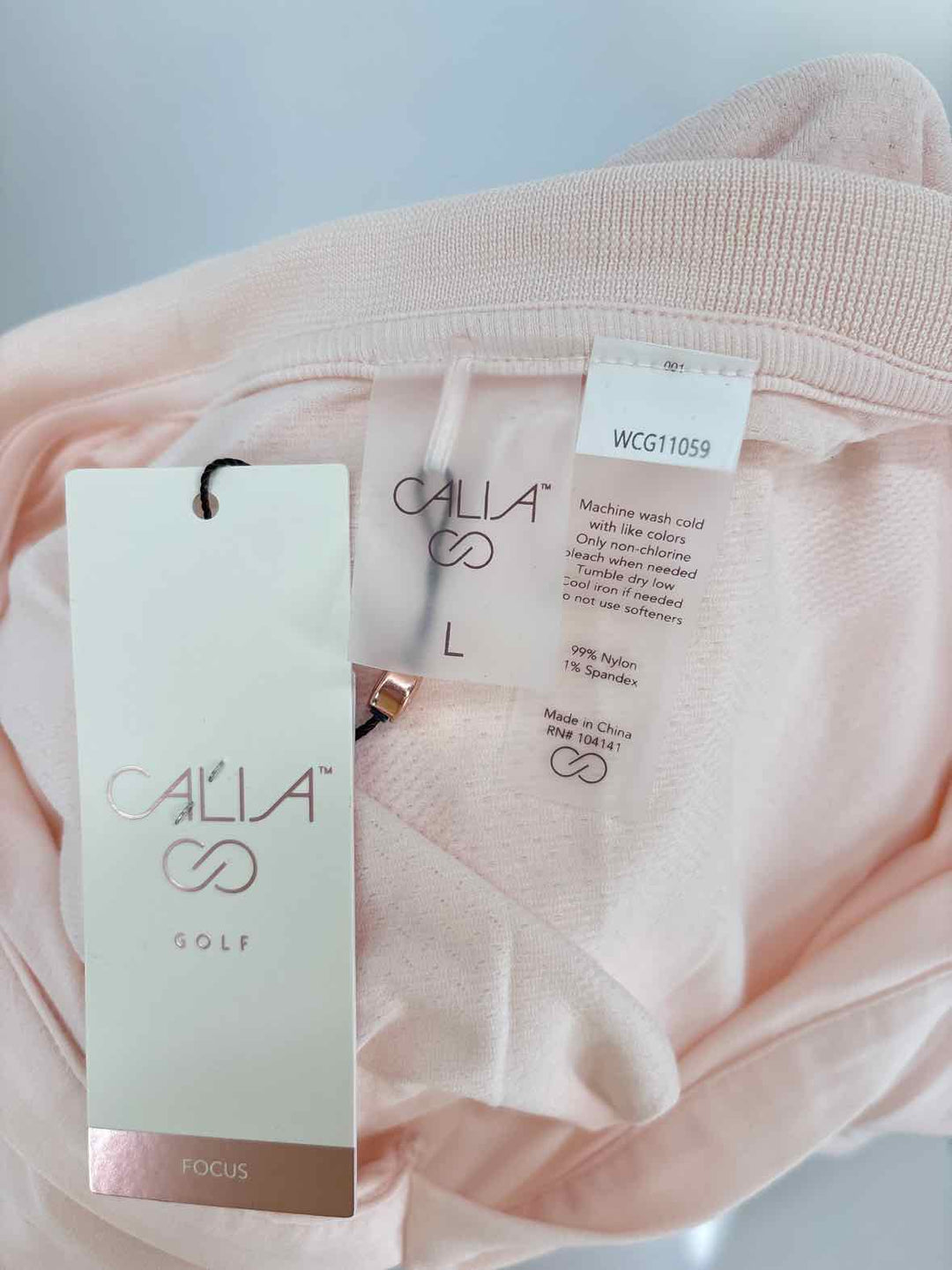 Size L CALIA Peach Shirt