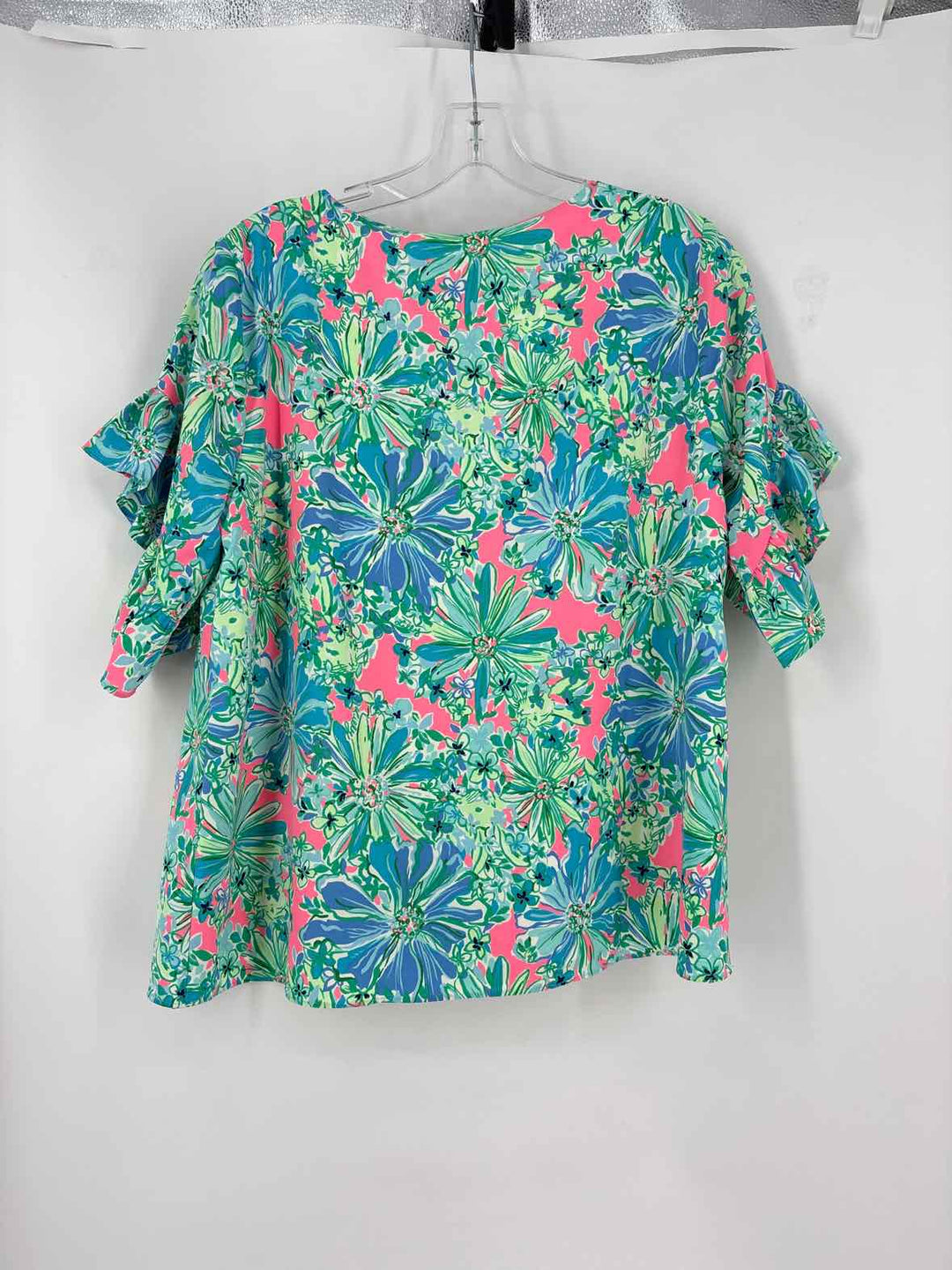 Size M Lilly Pulitzer Green Shirt