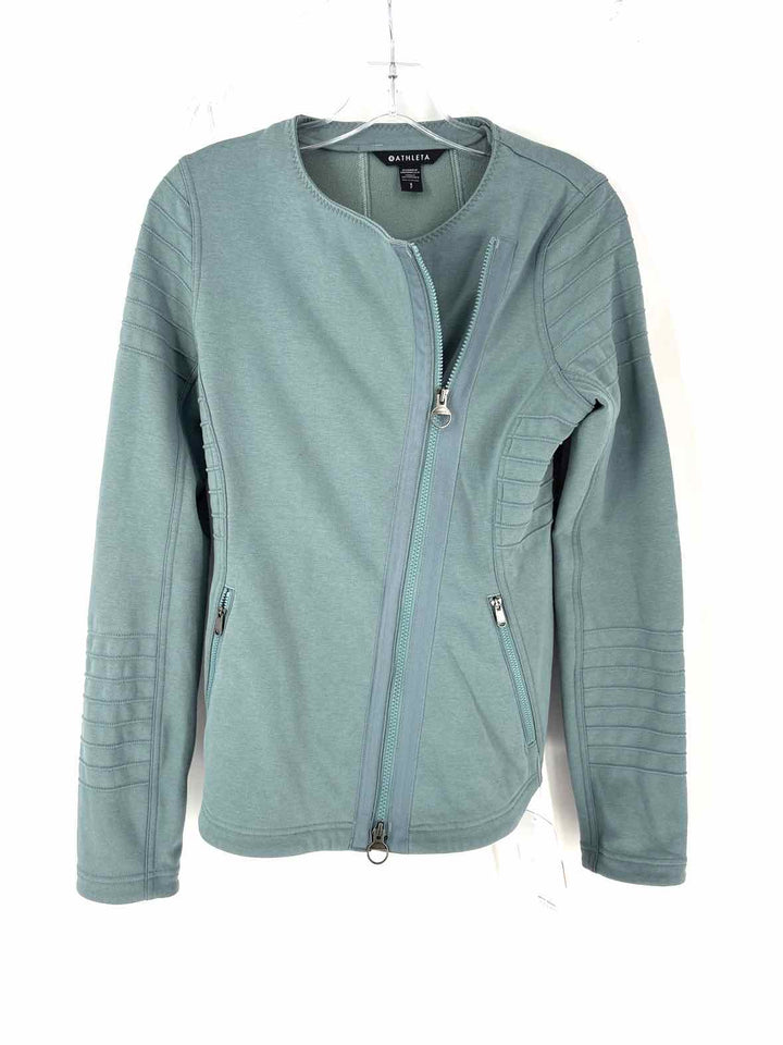 Size S Athleta Teal Jacket