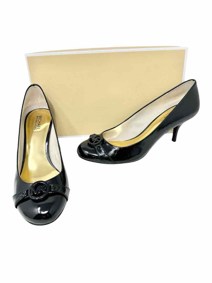 Shoe Size 10 Michael Kors Black PATENT Pumps