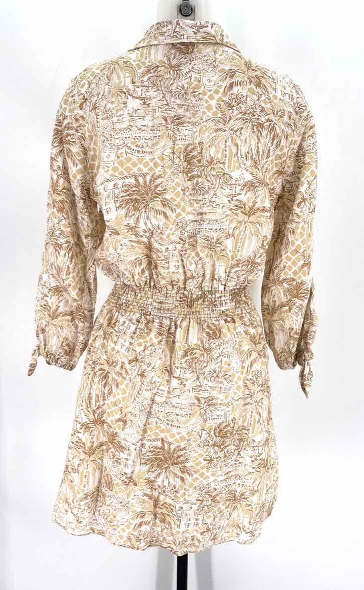 Size 10 Lilly Pulitzer White Linen Dress